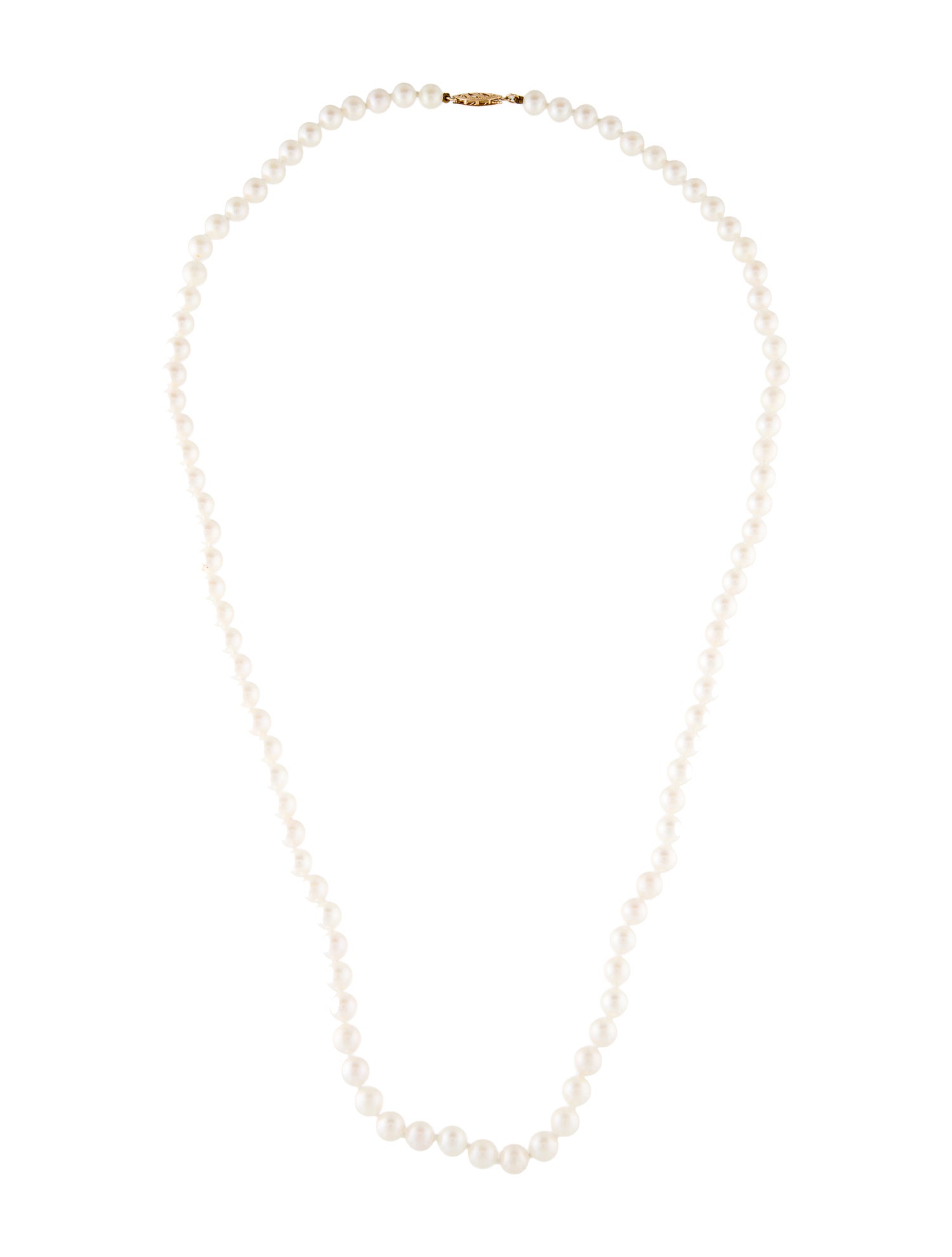 Necklace 14K Pearl Strand