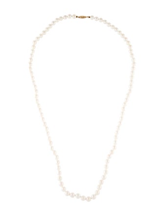 Necklace 14K Pearl Strand Necklace