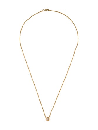 Necklace 14K Diamond Pendant Necklace