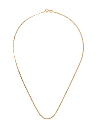 Necklace 18K Chain Link Necklace