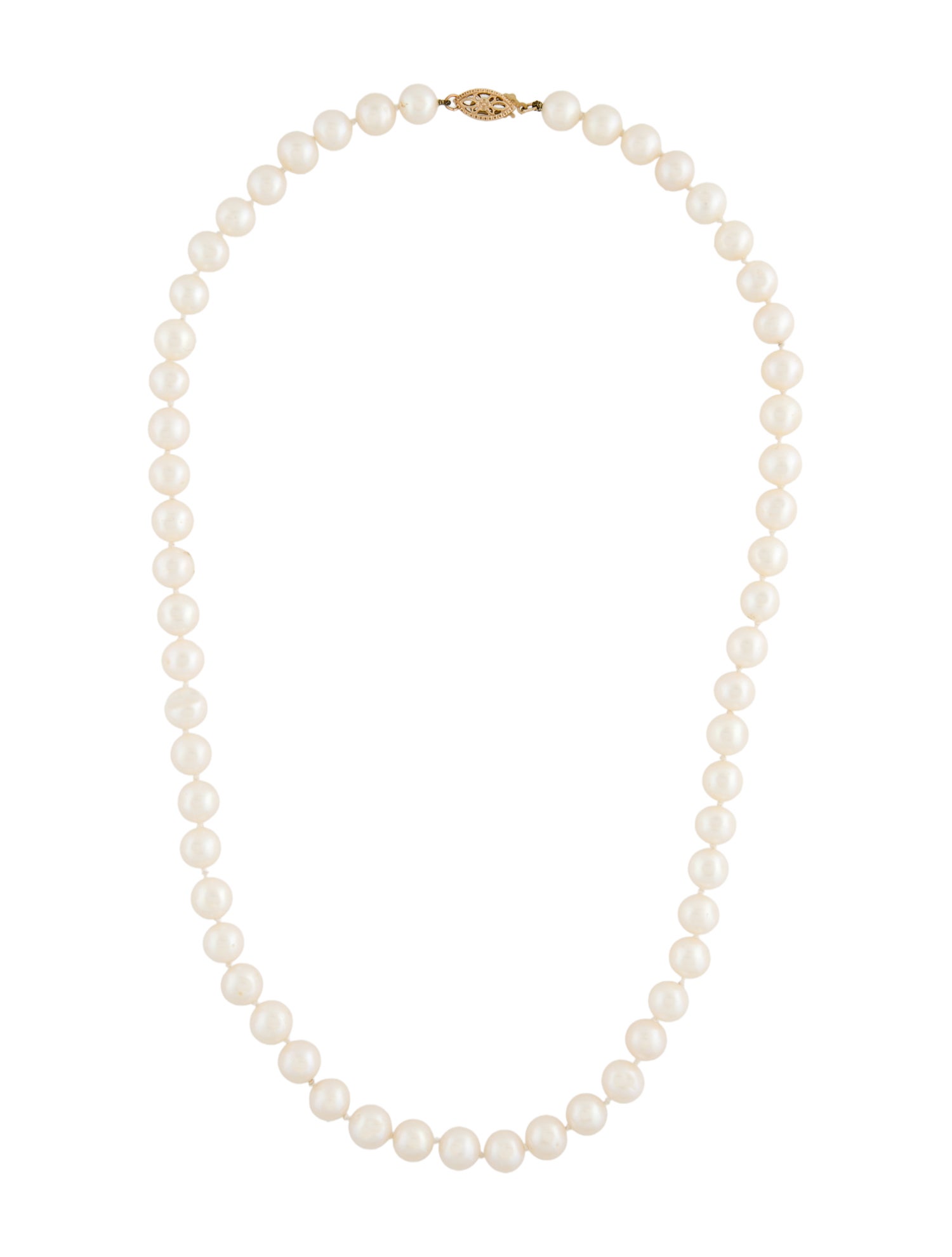 Necklace 14K Pearl Strand