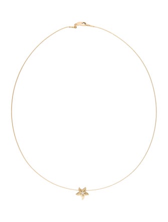 Necklace 14K Diamond Star Collar Necklace