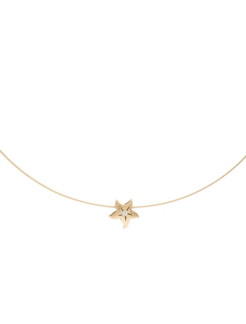 Necklace 14K Diamond Star Collar Necklace