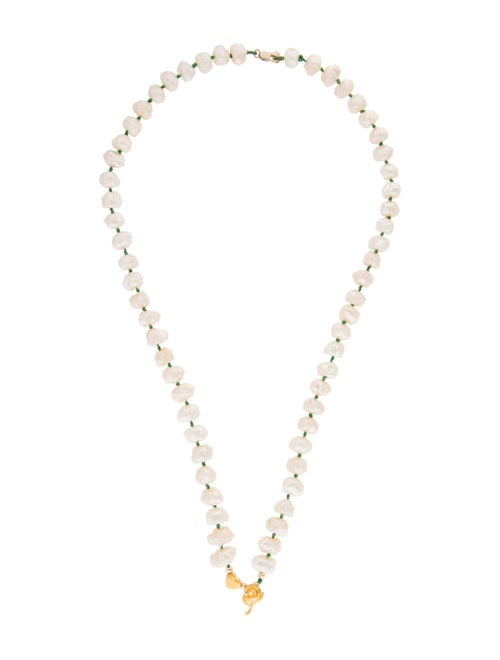 Necklace Pearl Charm Necklace