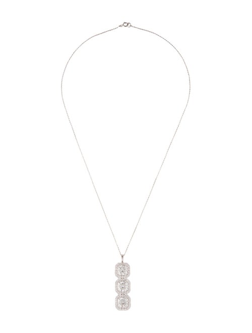 Necklace 14K 6.30ctw Lab-Grown Diamond Pendant Necklace