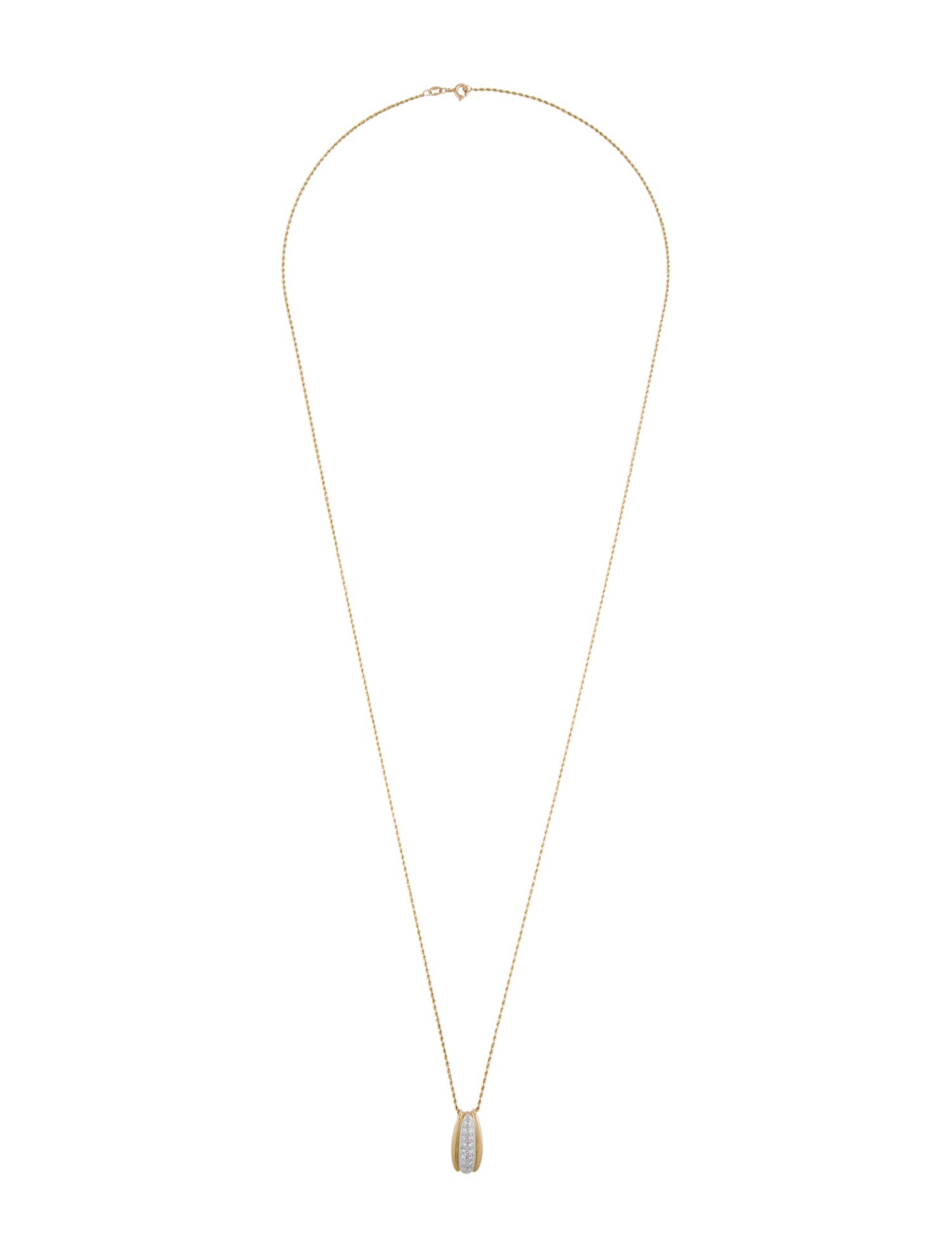 Necklace 14K Diamond Pendant