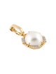 Necklace 14K Pearl & Diamond Pendant