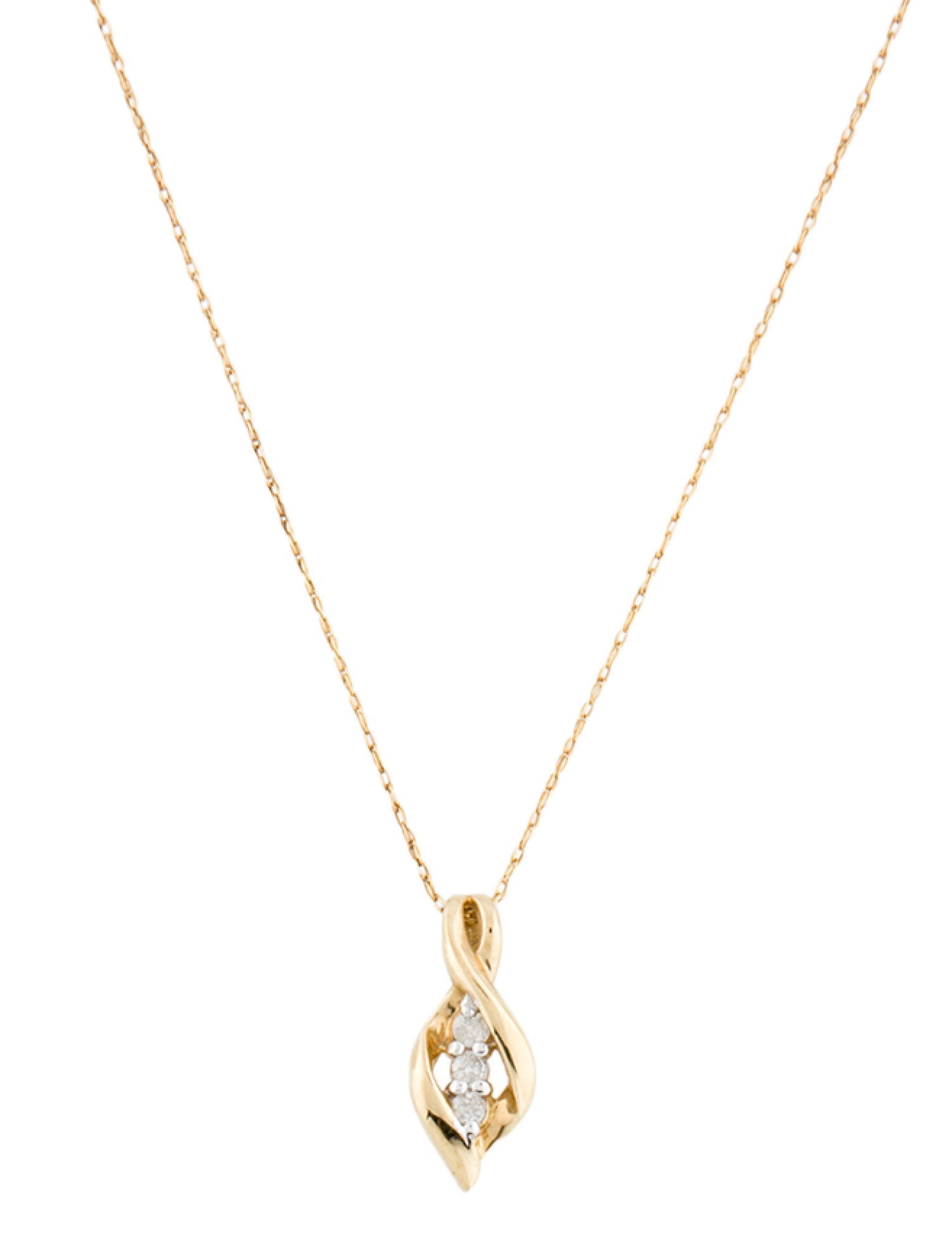 Necklace Neckace 10K Diamond Pendant