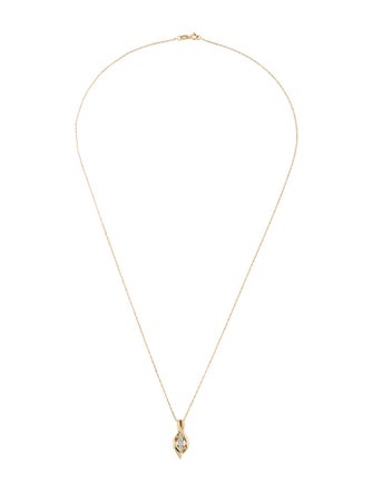 Necklace Neckace 10K Diamond Pendant Necklace