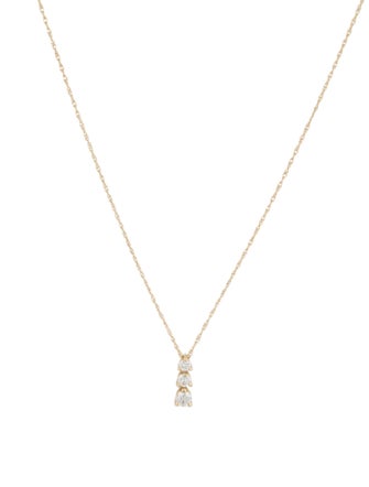 Necklace 14K Diamond Pendant Necklace