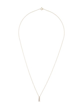 Necklace 14K Diamond Pendant Necklace