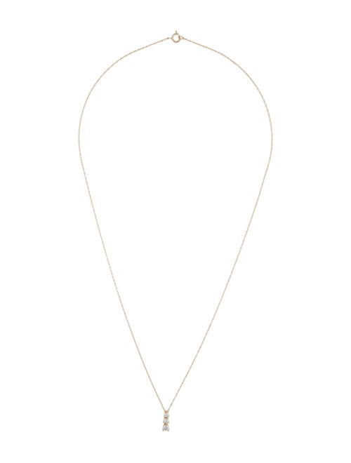 Necklace 14K Diamond Pendant Necklace