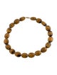 Necklace 10K Tiger's Eye Quartz Bead Necklace