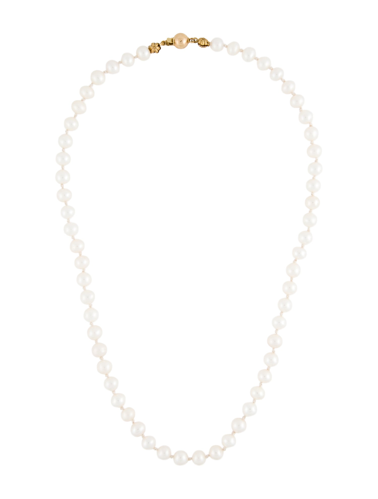 Necklace 14K Pearl