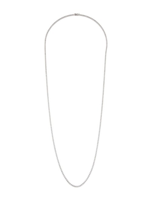 Necklace 18K 16.26ctw Diamond Tennis Necklace