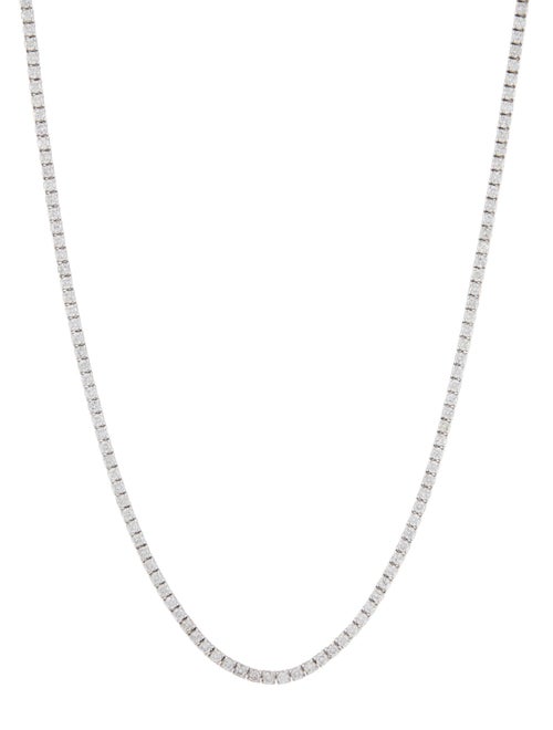 Necklace 18K 16.26ctw Diamond Tennis Necklace