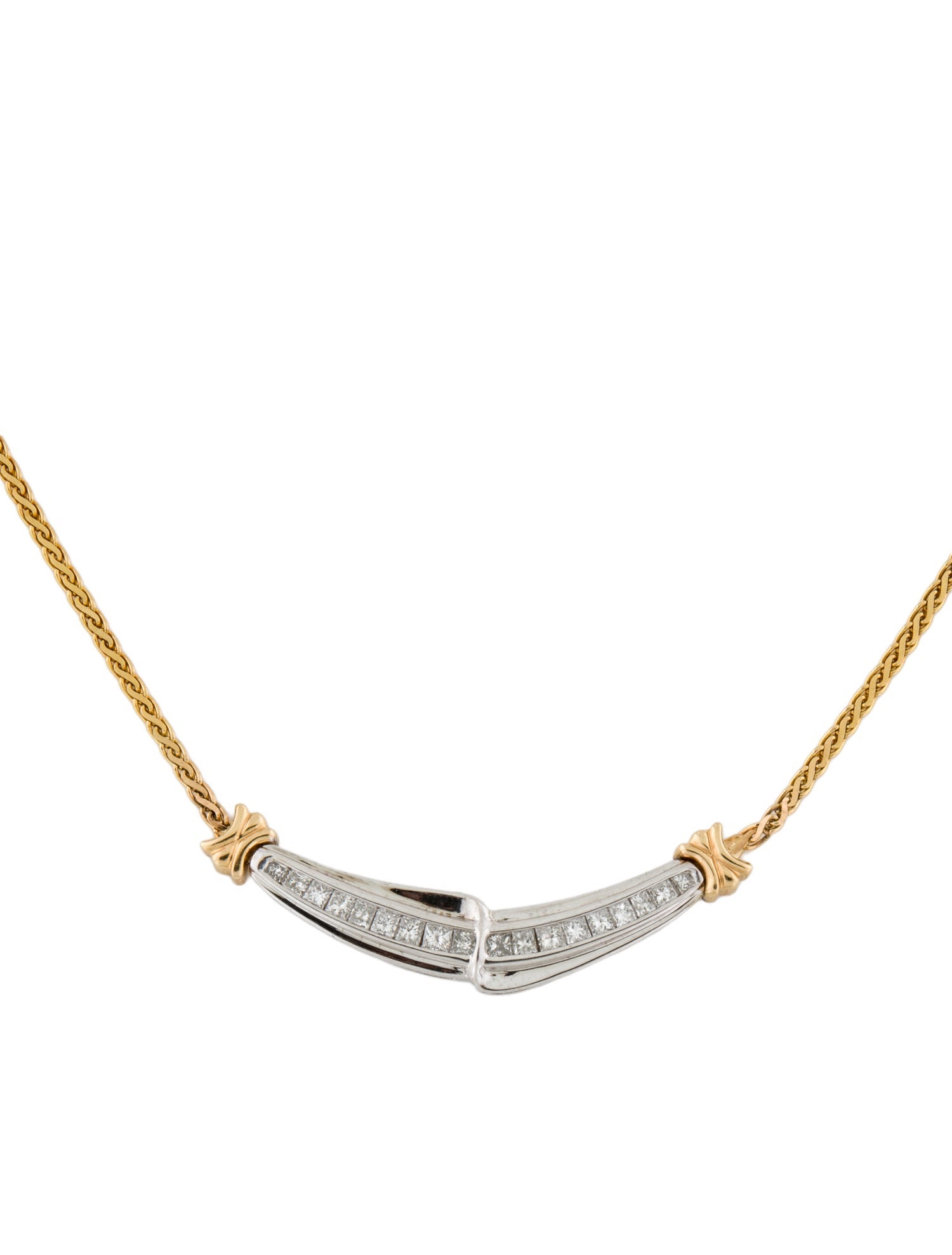 Necklace 14K Diamond Collar