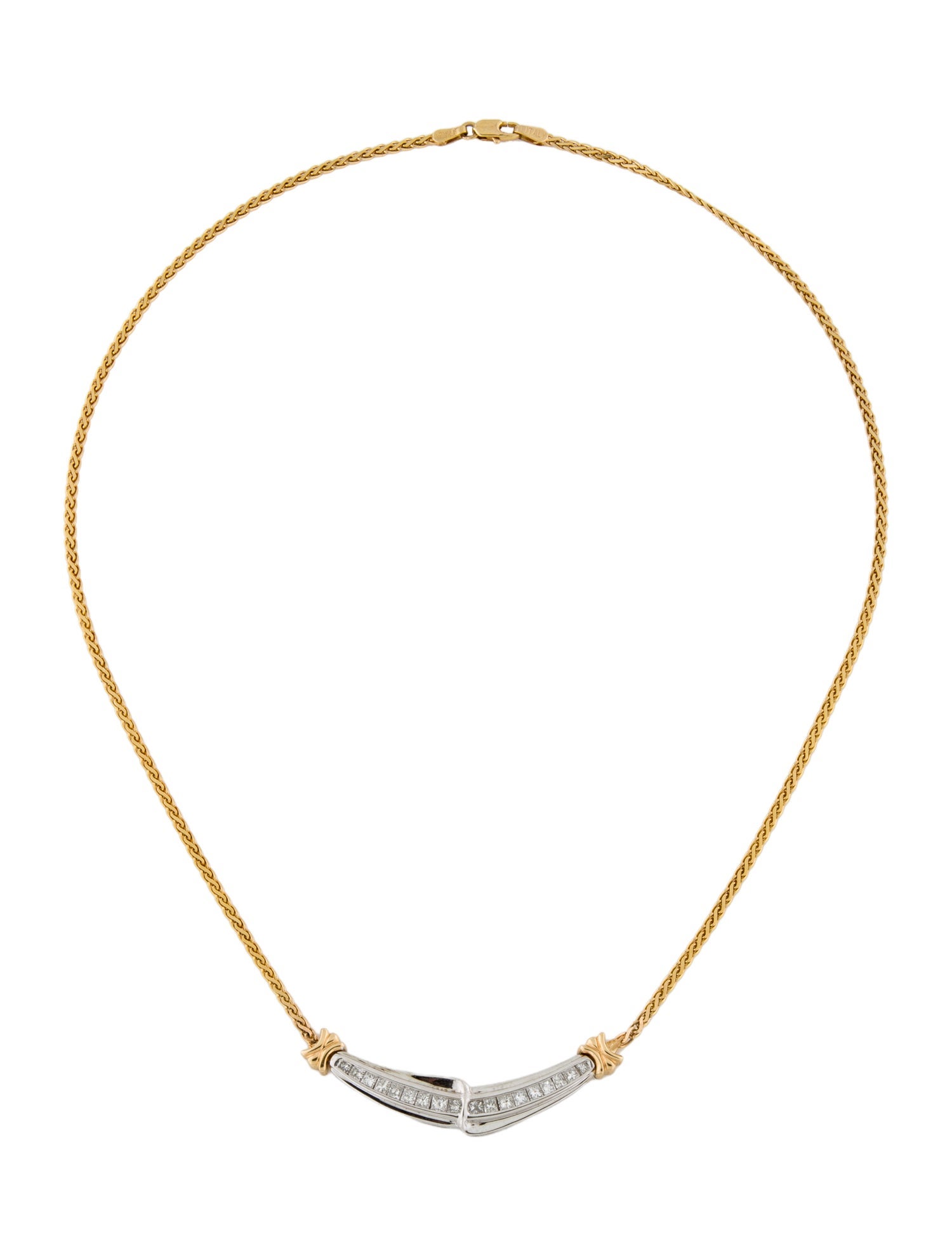 Necklace 14K Diamond Collar