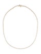 Necklace 14K 9.76ctw Lab-Grown Diamond Tennis Necklace