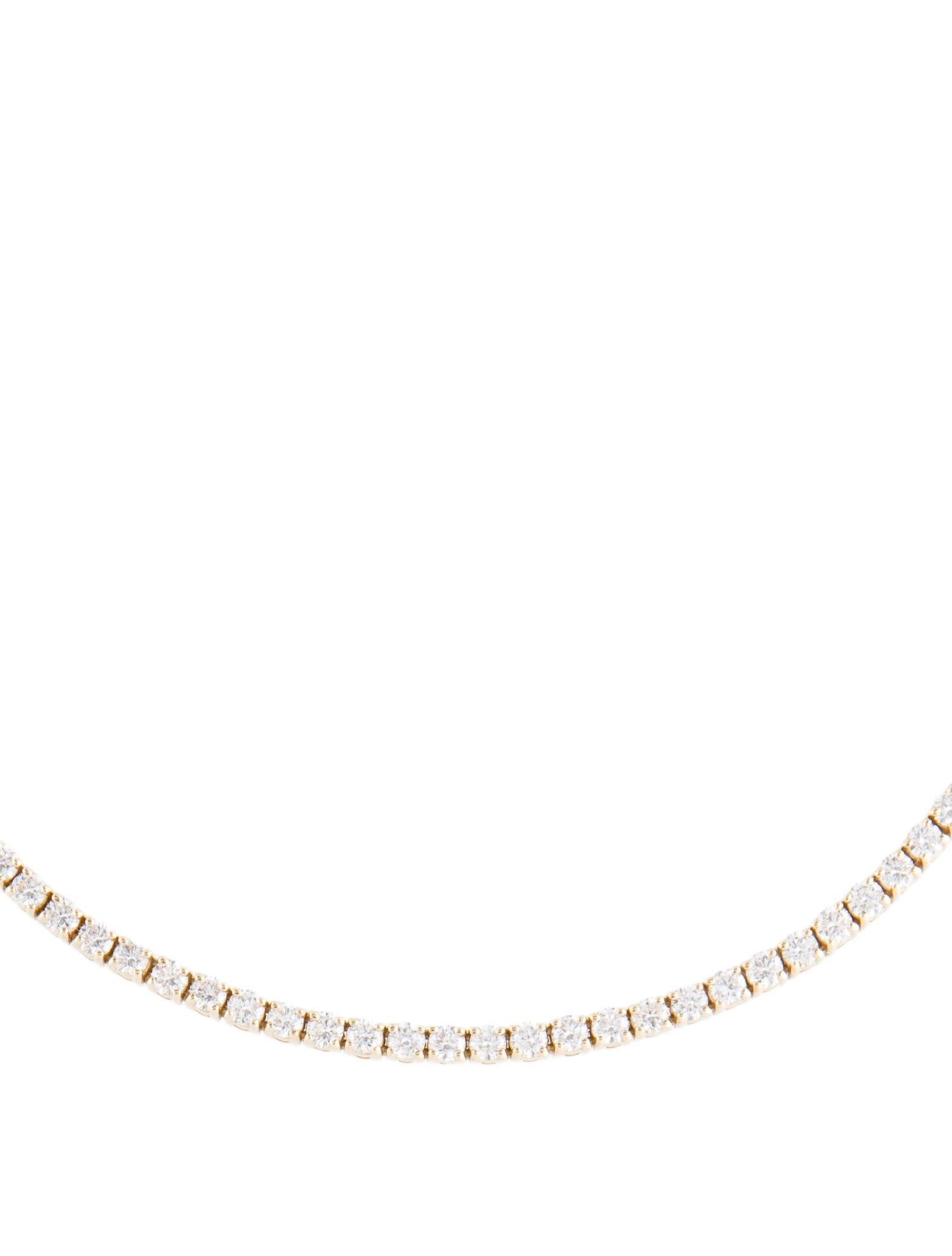 Necklace 14K 9.76ctw Lab-Grown Diamond Tennis