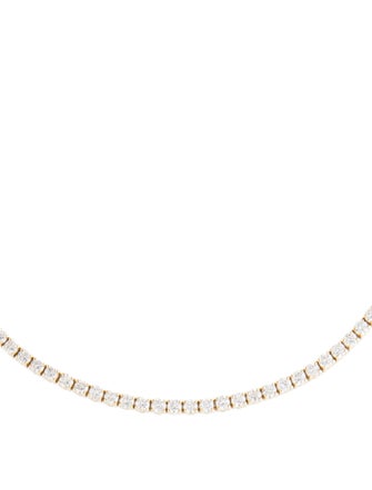 Necklace 14K 9.76ctw Lab-Grown Diamond Tennis Necklace