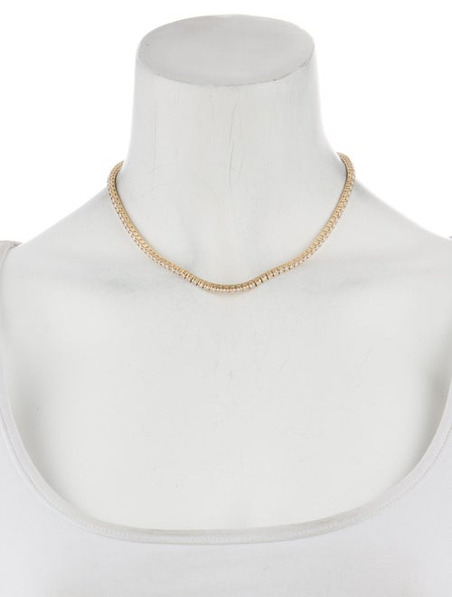 Necklace 14K 9.76ctw Lab-Grown Diamond Tennis Necklace