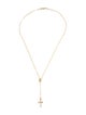 Necklace 10K Cross Pendant Lavalier Necklace