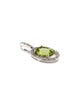 Necklace 14K 1.84ct Peridot & Diamond Pendant