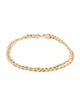 Necklace 14K Rope Double Strand Bracelet