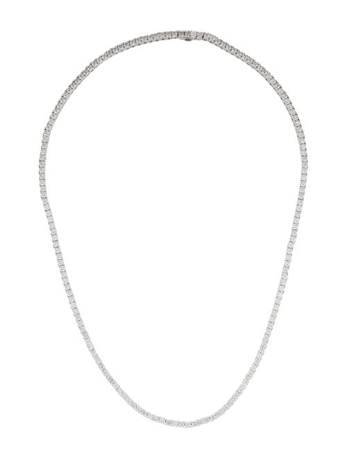 Necklace 18K 8.00ctw Diamond Tennis Necklace