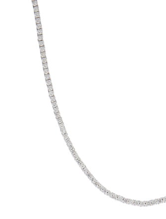 Necklace 18K 8.00ctw Diamond Tennis Necklace