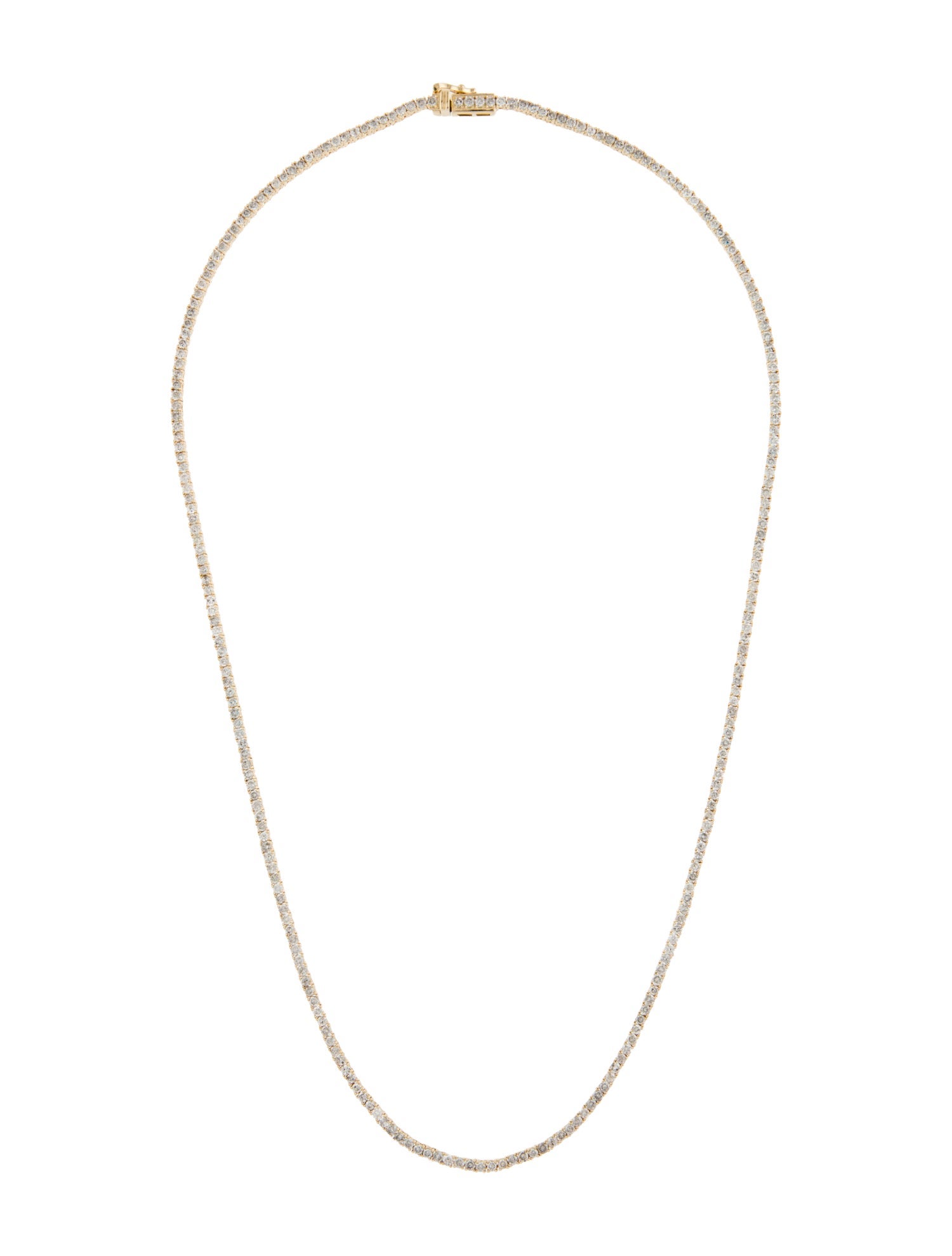 Necklace 14K 5.75ctw Diamond Tennis