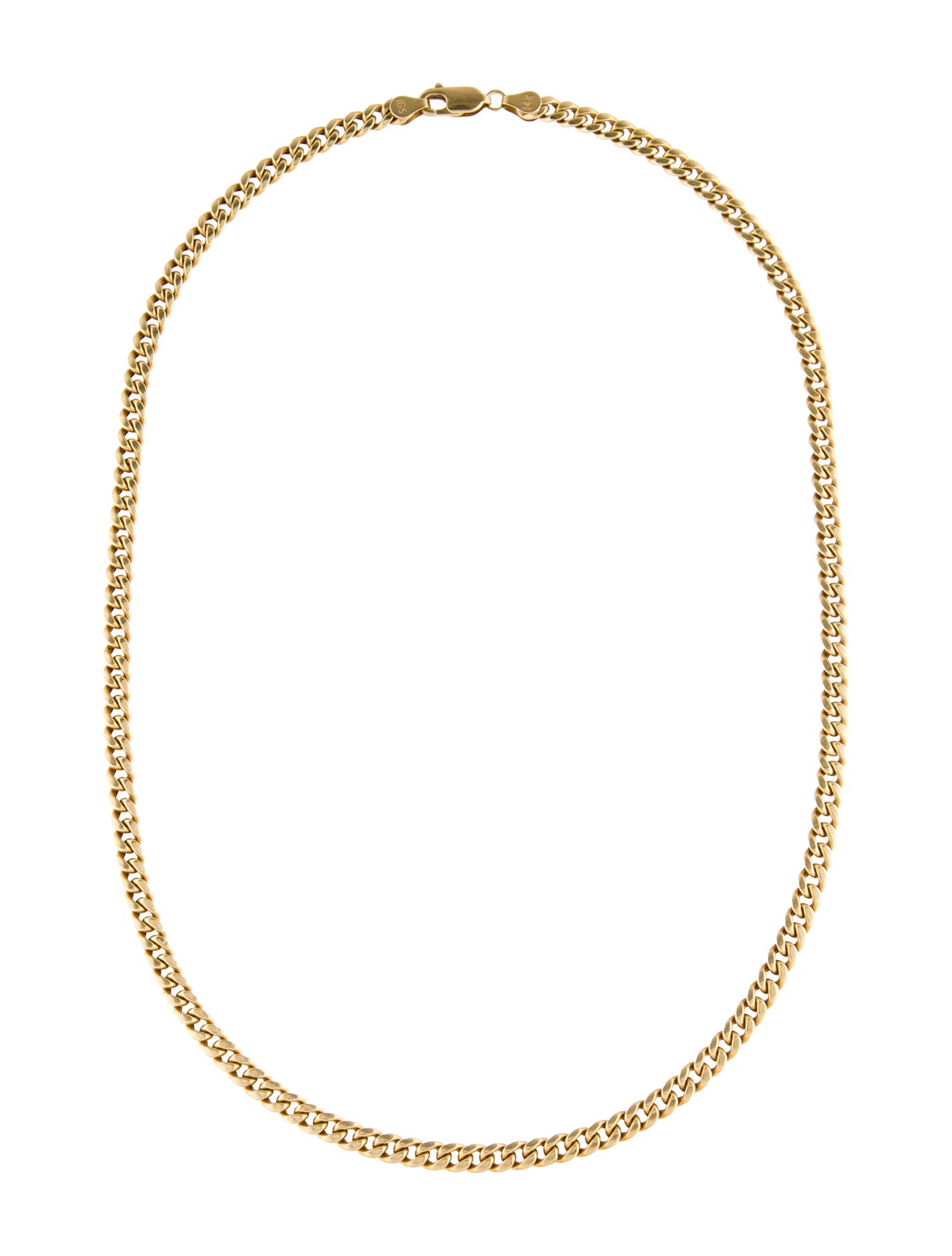 Necklace 14K Curb Link Chain
