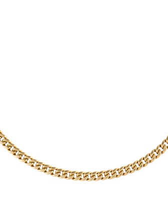 Necklace 14K Curb Link Chain Necklace