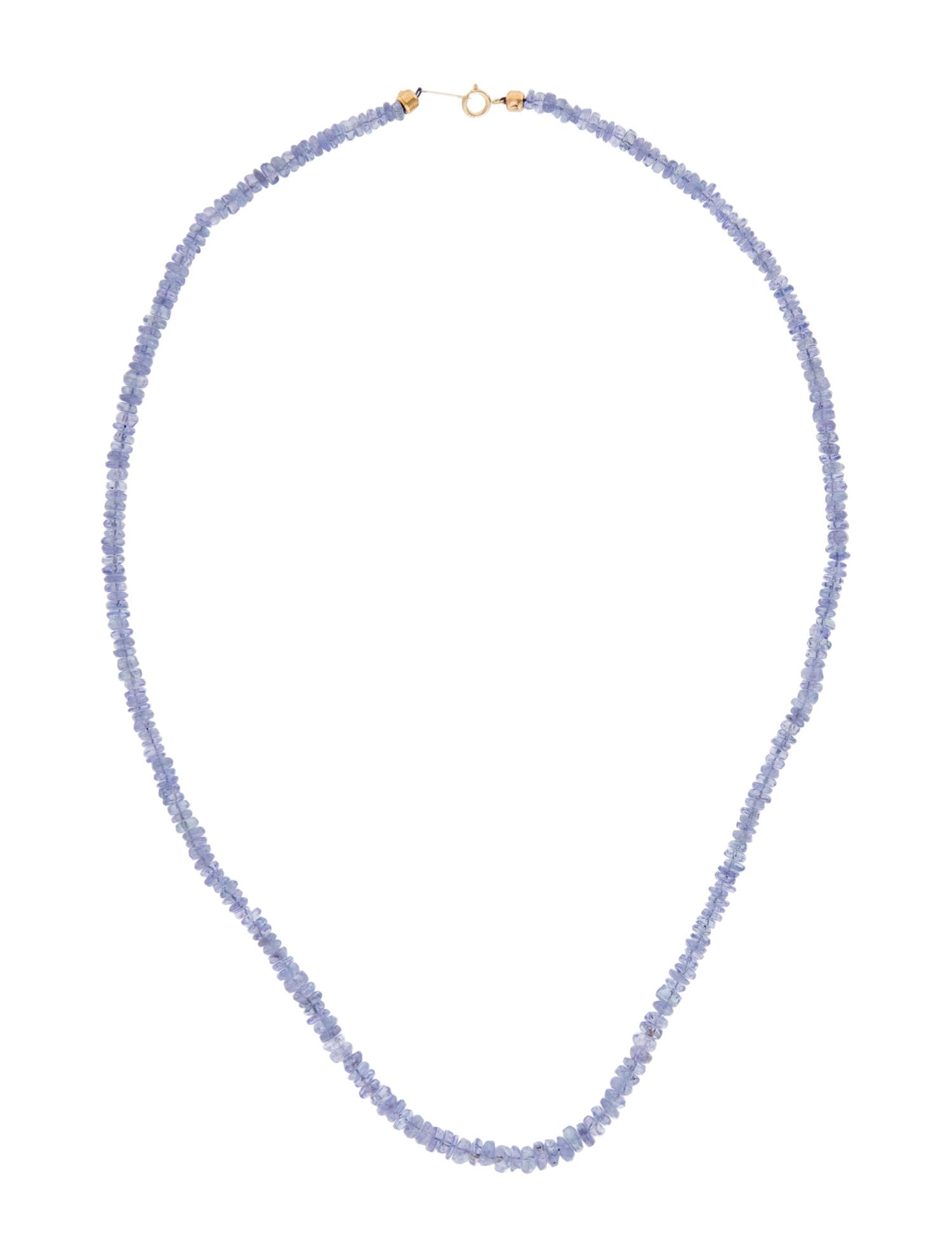 Necklace 18K Tanzanite Strand