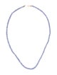 Necklace 18K Tanzanite Strand Necklace