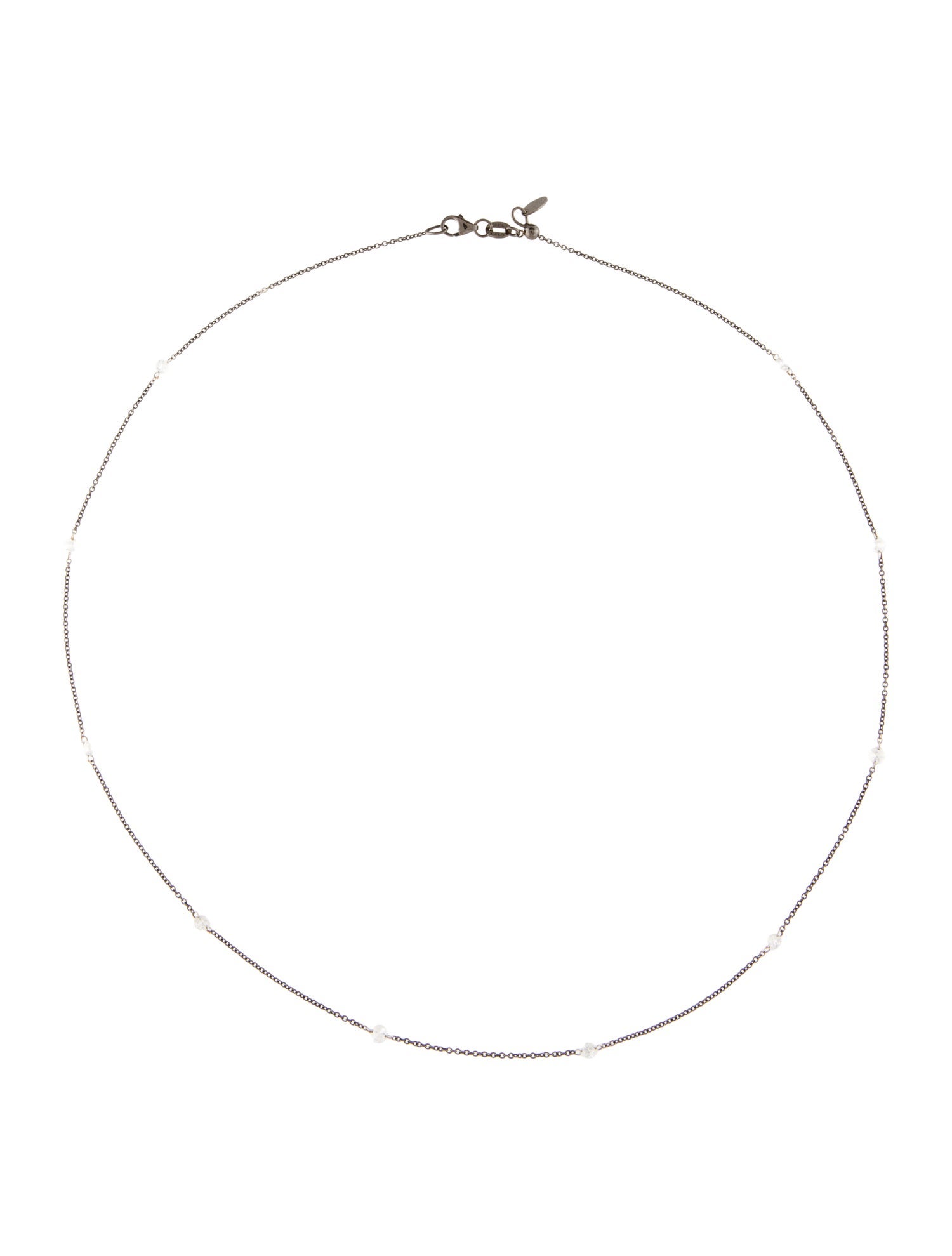 Necklace 18K Diamond Station