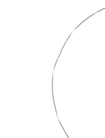 Necklace 18K Diamond Station Necklace