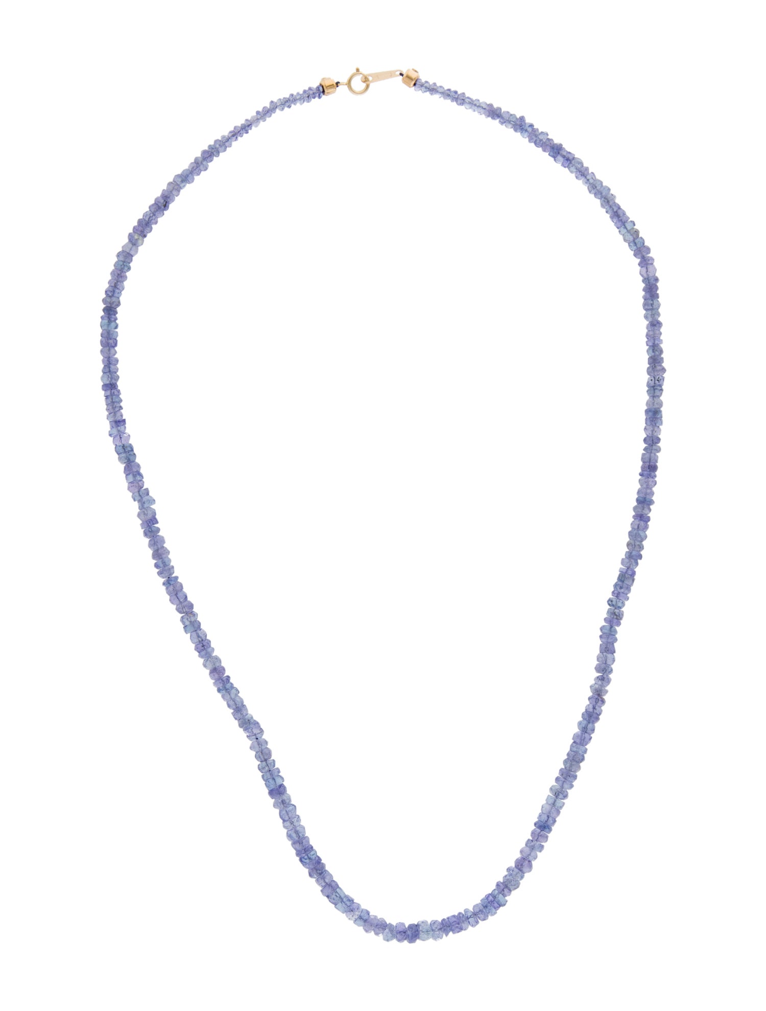 Necklace 18K Tanzanite Strand