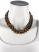 Necklace 14K Tiger's Eye Bead Necklace