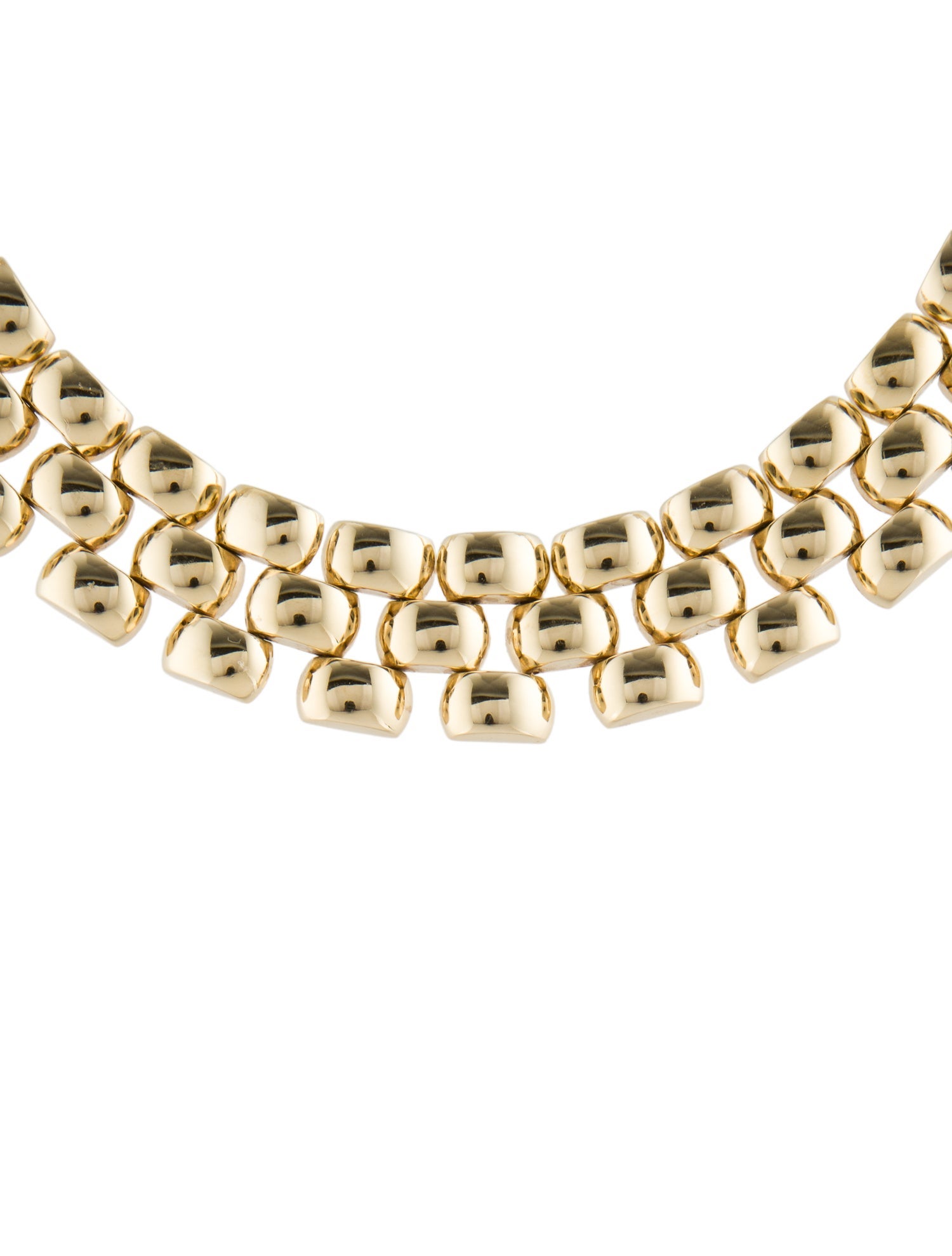 Necklace 14K Chain Link Collar