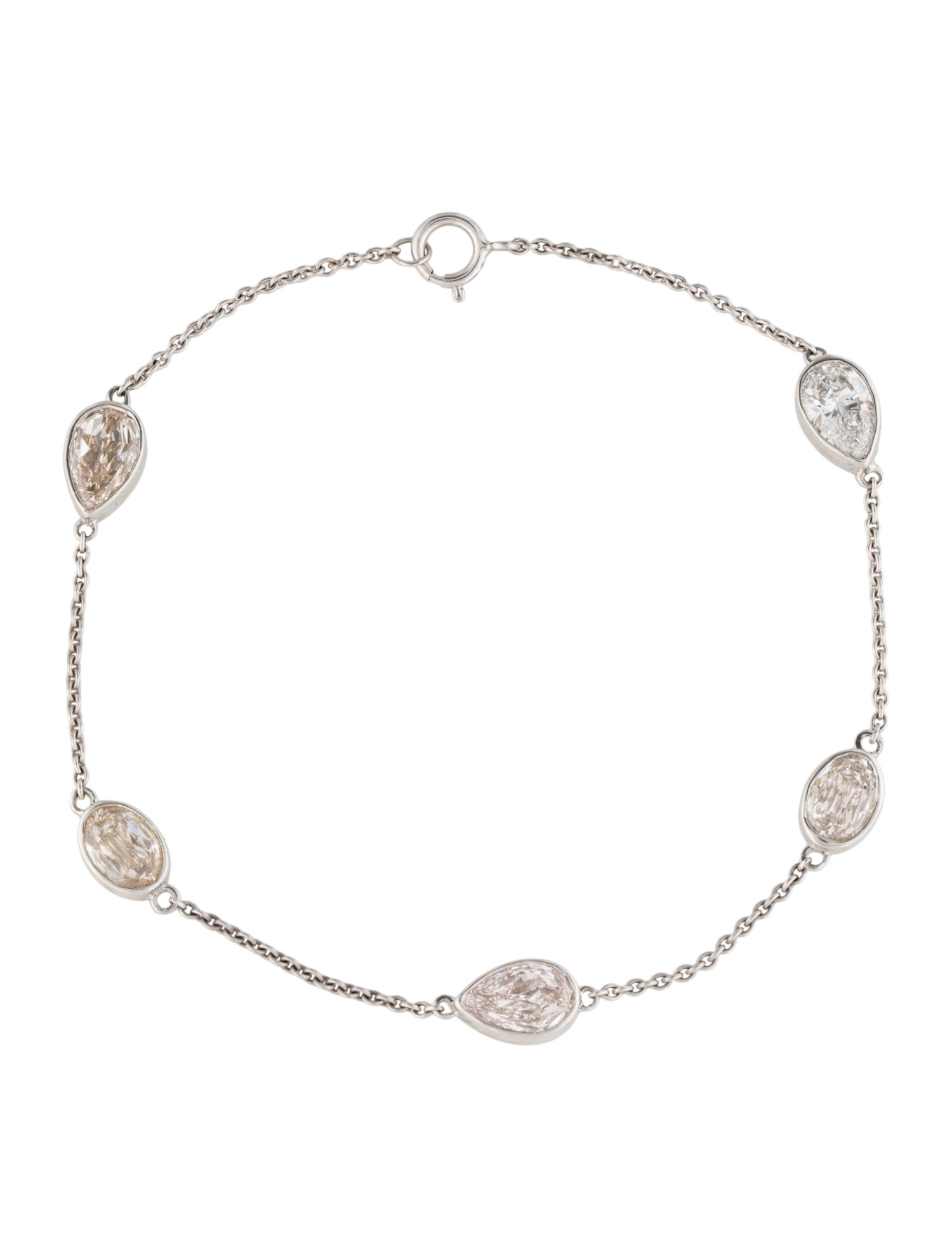 Bracelet 14K Lab-Grown Diamond Station