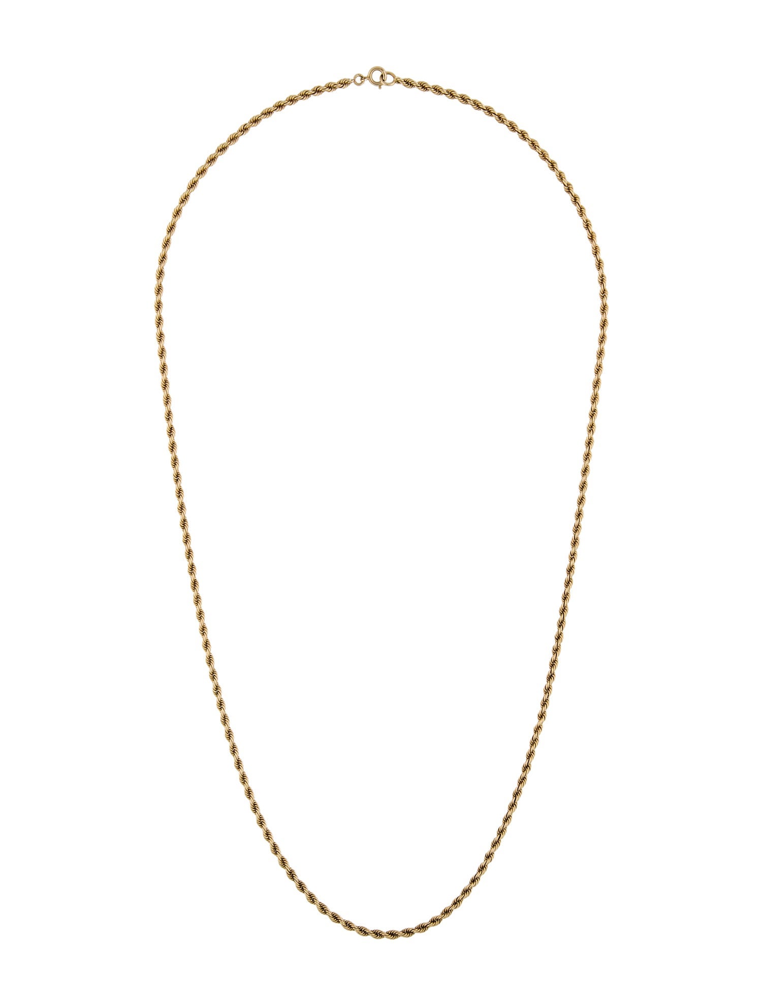 Necklace 14K Rope Chain