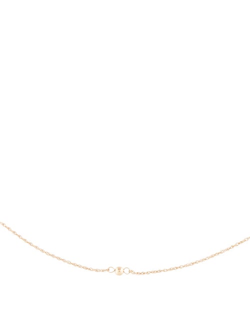 Necklace 14K Ball Station Chain Necklace