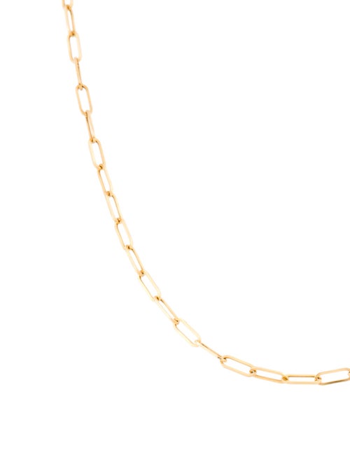 Necklace 14K Paperclip Chain Necklace