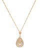 Necklace 14K Diamond Pendant Necklace