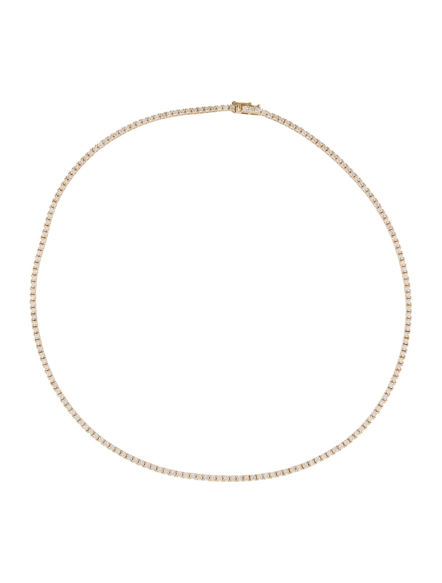 Necklace 14K 5.40ctw Diamond Tennis
