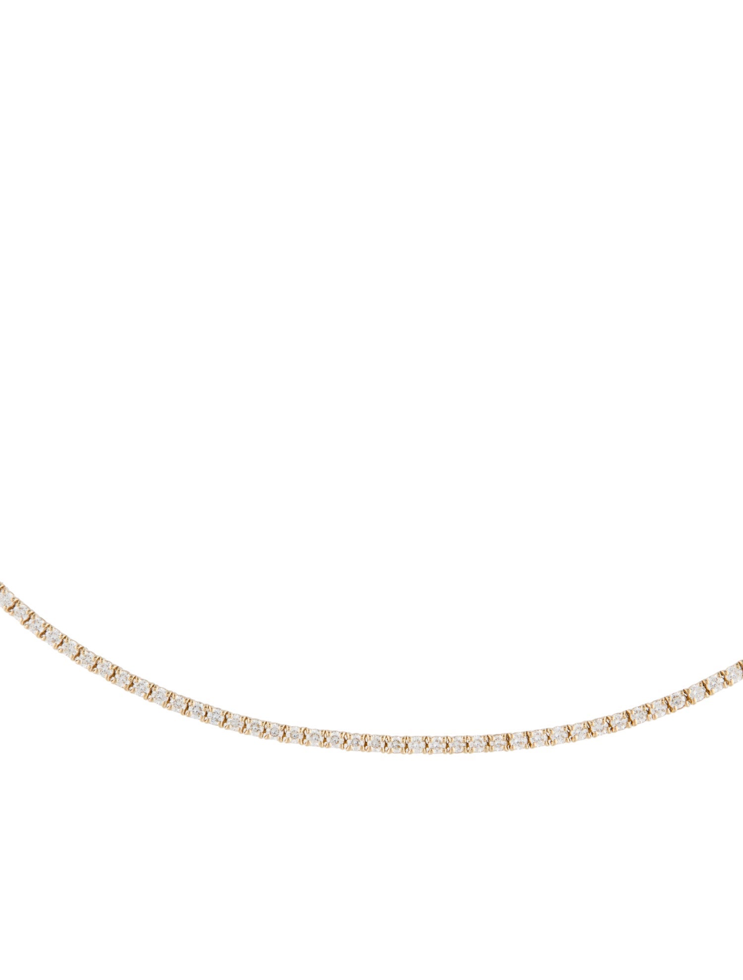 Necklace 14K 5.40ctw Diamond Tennis