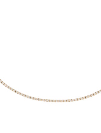 Necklace 14K 5.40ctw Diamond Tennis Necklace