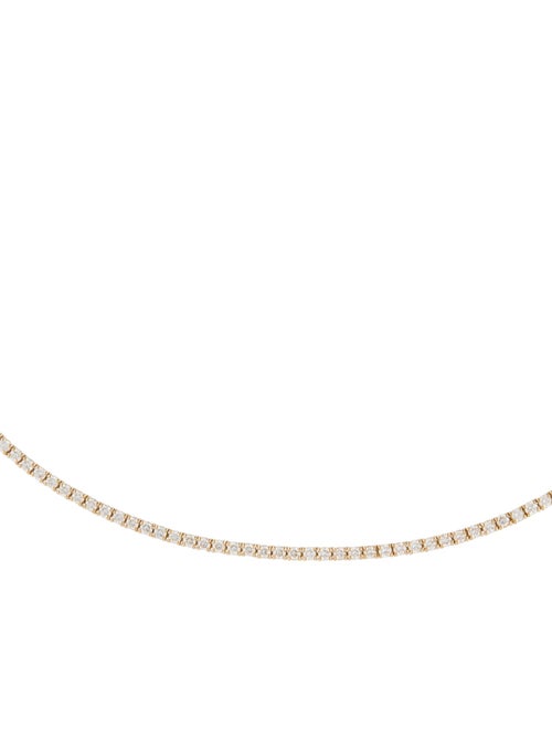 Necklace 14K 5.40ctw Diamond Tennis Necklace